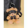 BDSMaster Ours Peluche Porte-Clés Beari Harness Noir